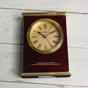 Howard Miller Vintage Laurel Desktop Clock Model 645-447 Roman Numerals